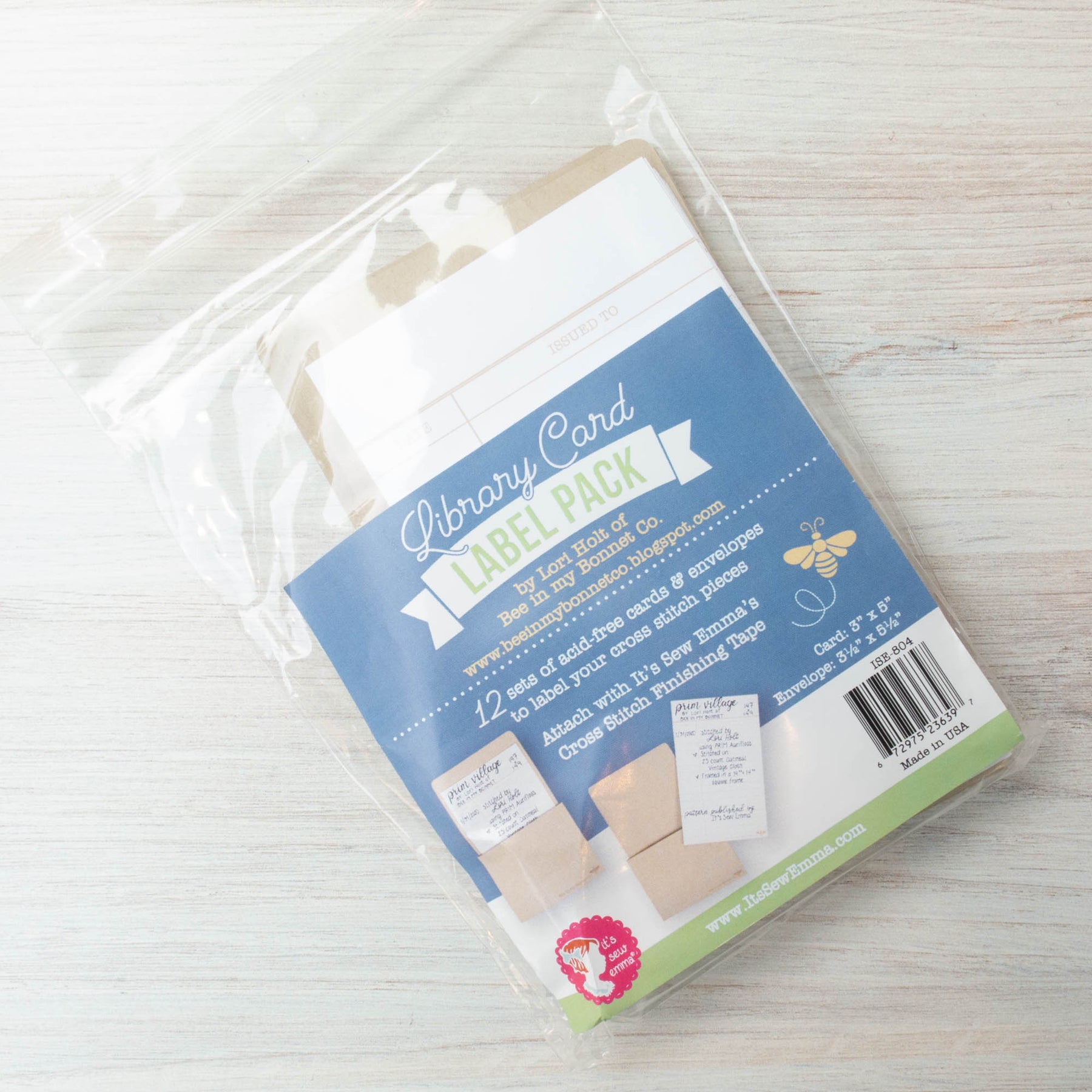 Retro Library Card Project Labels Pack β Snuggly Monkey