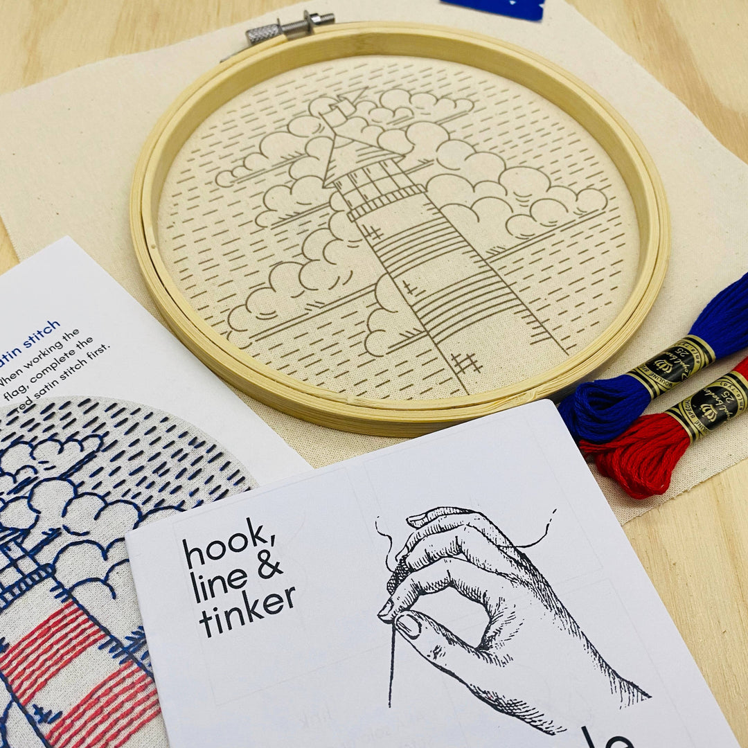 Lighthouse Embroidery Kit