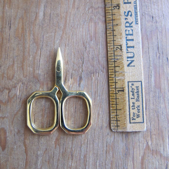 Little Gem Embroidery Scissors - Gold Scissors - Snuggly Monkey