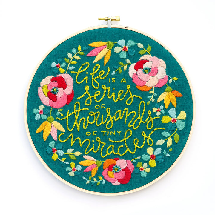 PDF PATTERN - Life & Miracles Embroidery Pattern