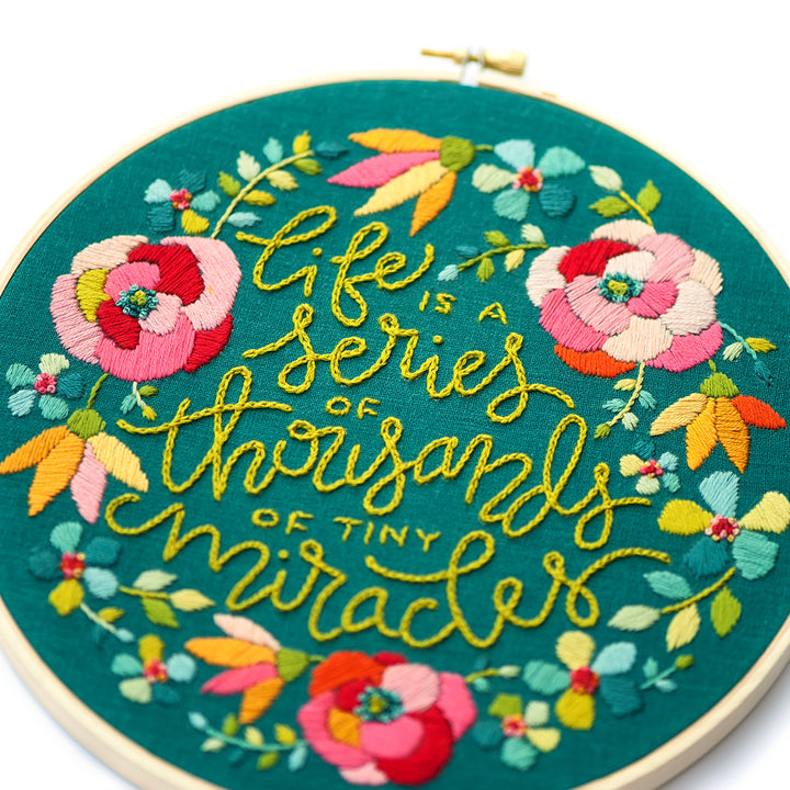 PDF PATTERN - Life & Miracles Embroidery Pattern