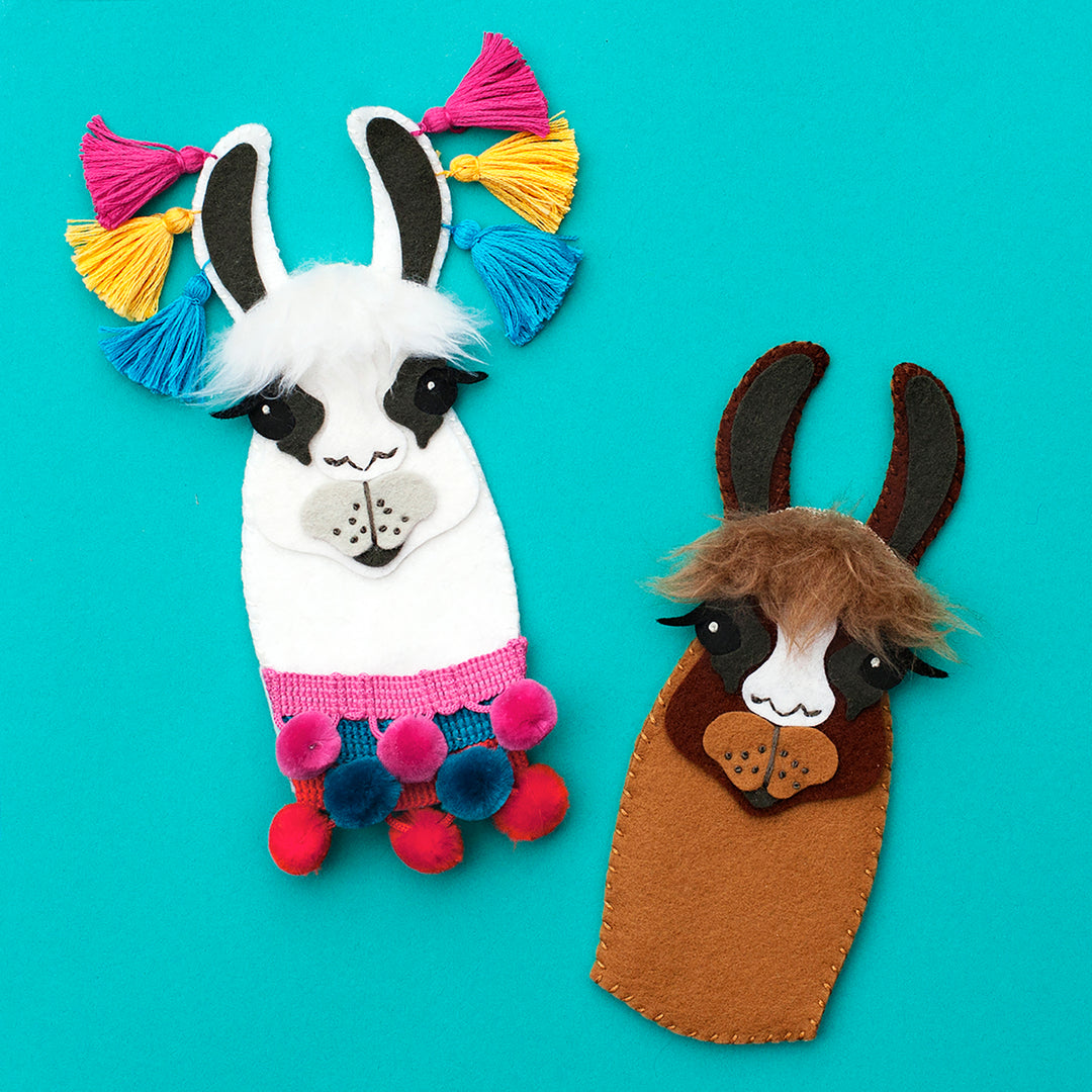 PDF PATTERN - Llama Wool Felt Ornament Pattern