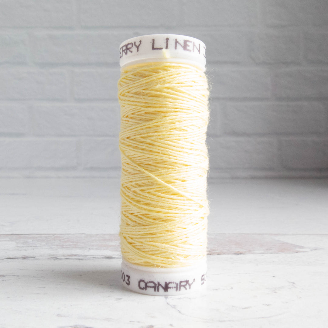 Londonderry Linen Thread (50/3) - Canary (#3)