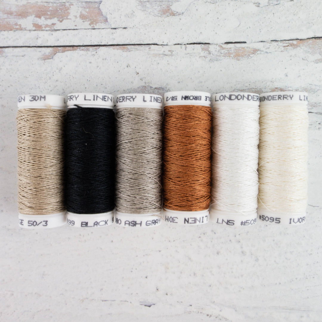 Londonderry Linen Thread (50/3) - Neutrals Set