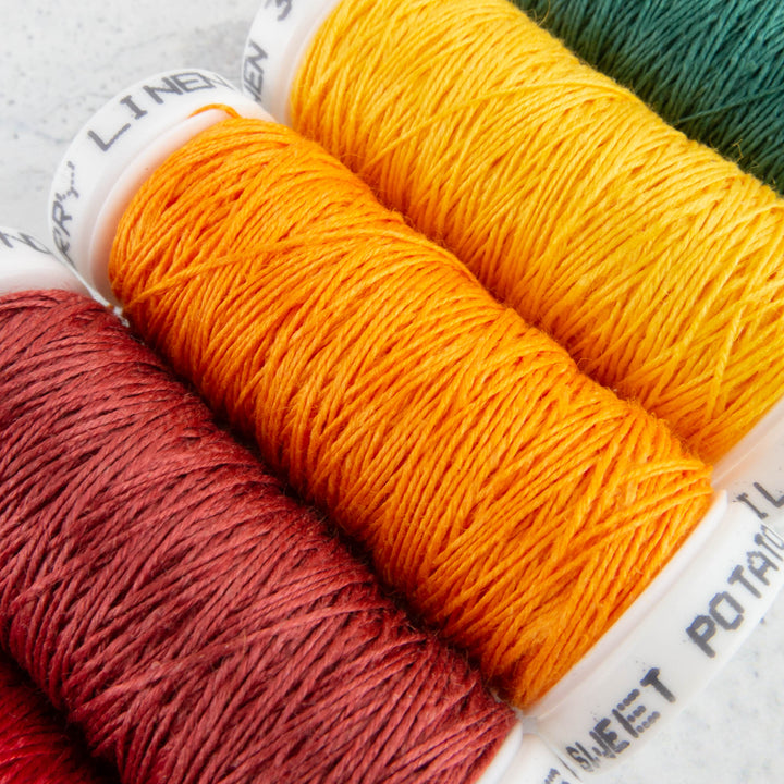 Londonderry Linen Thread (50/3) - Bright Rainbow Set