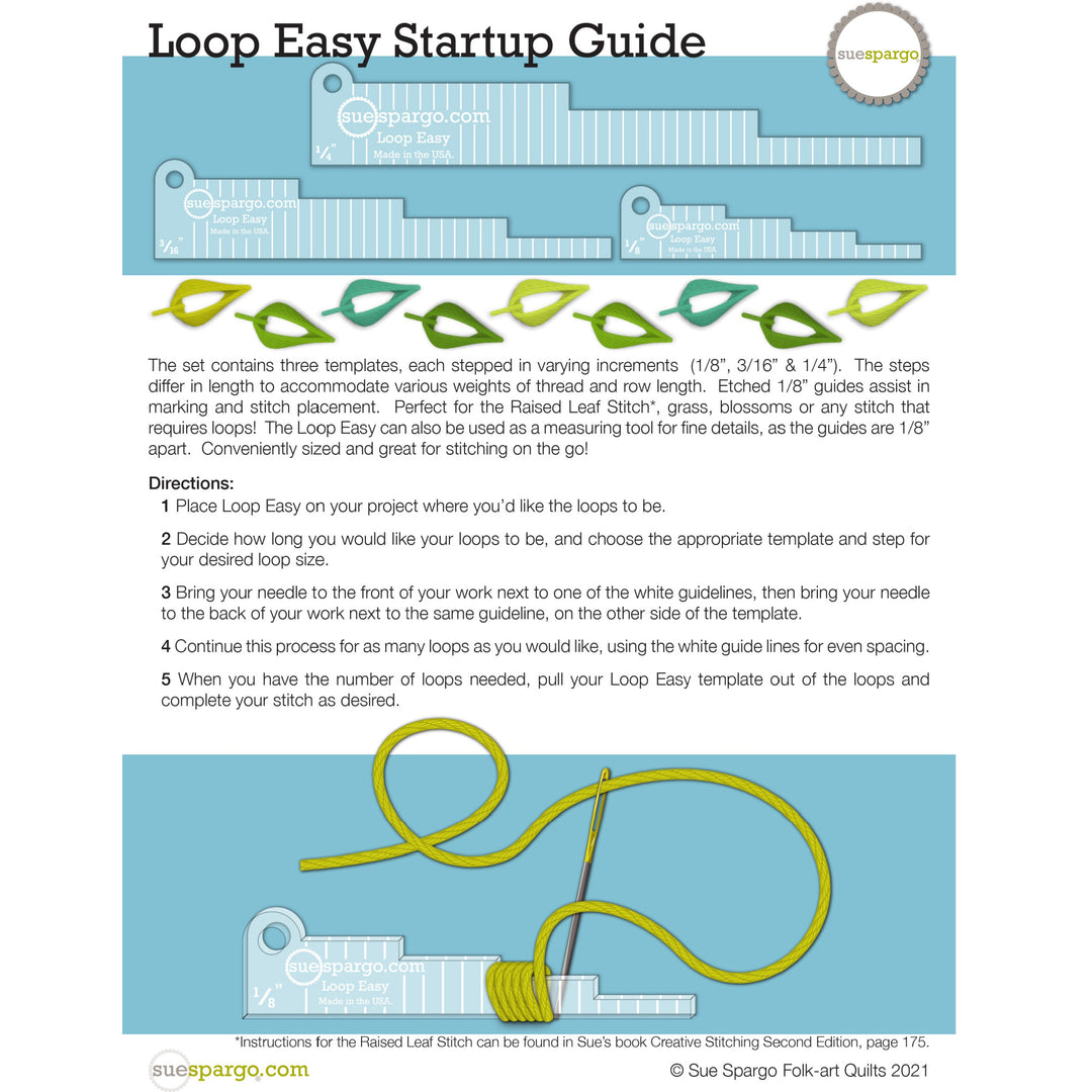 Sue Spargo Loop Easy Tool