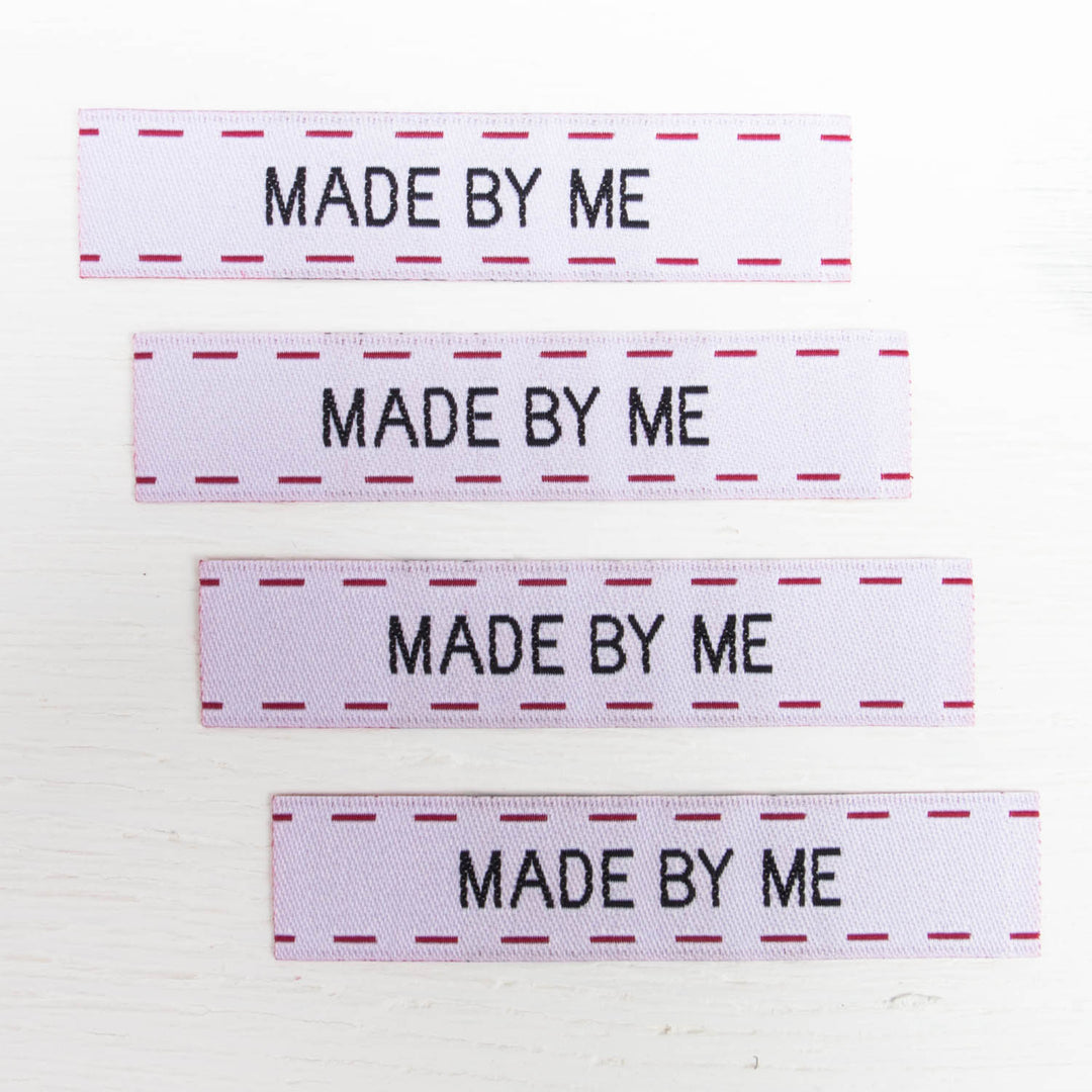 Woven Labels - Made By Me Labels - Snuggly Monkey