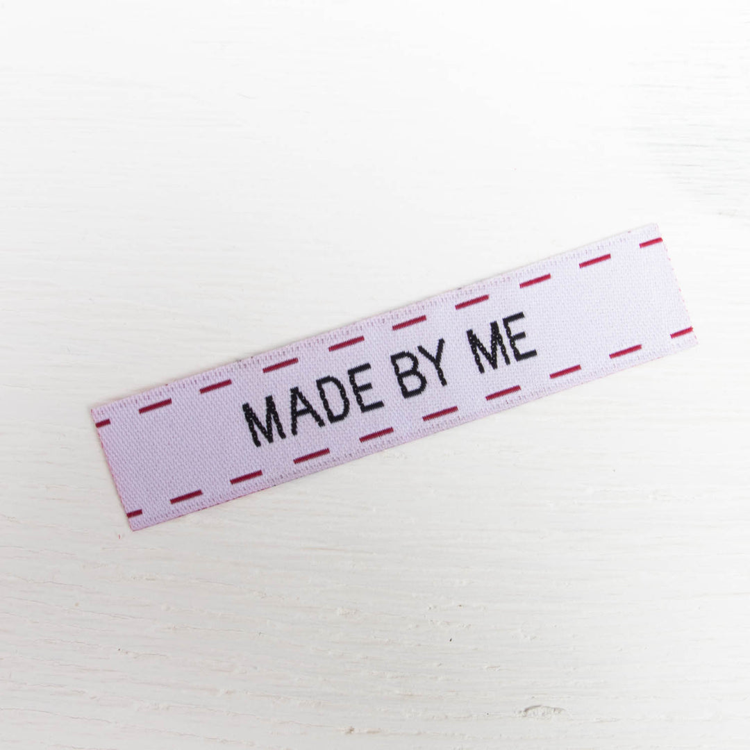 Woven Labels - Made By Me Labels - Snuggly Monkey