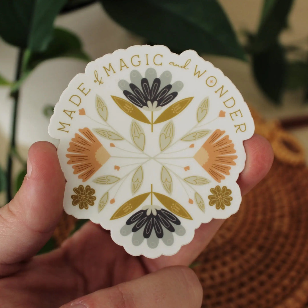 Magic and Wonder Vinyl Sticker