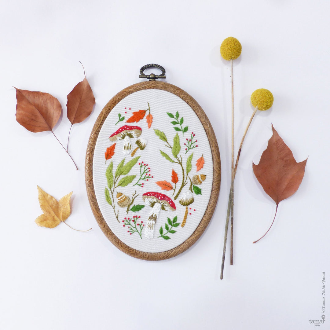 Magical Autumn Embroidery Kit