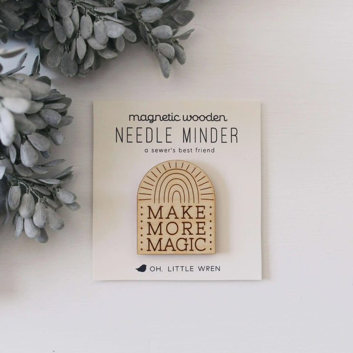 Make More Magic Wooden Needle Minder