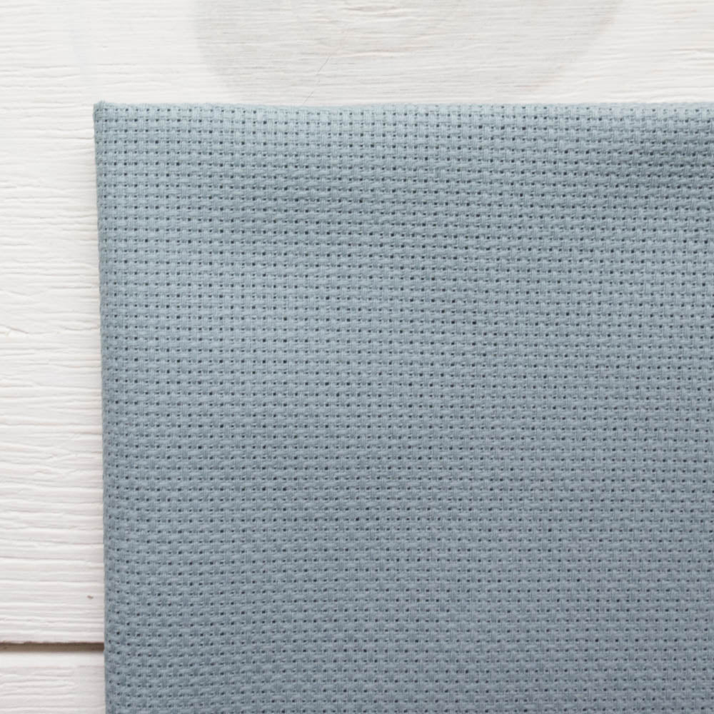 Misty Blue Aida Cross Stitch Fabric (16 ct)