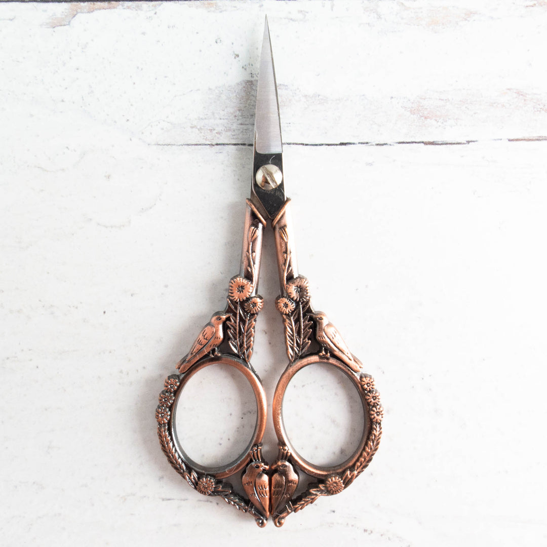 Feathered Friends Embroidery Scissors