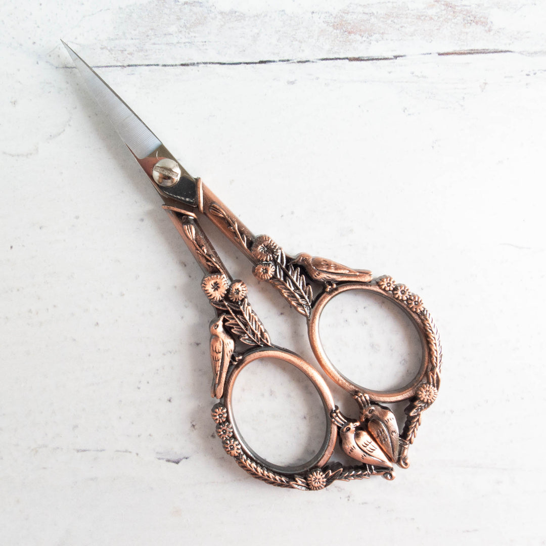 Feathered Friends Embroidery Scissors