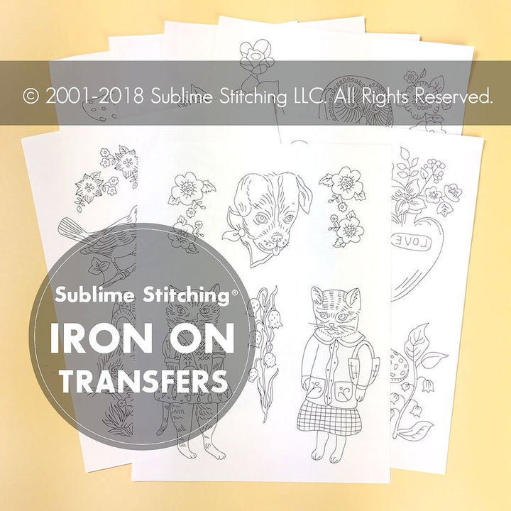 Ft. Lonesome Sublime Stitching Embroidery Patterns Iron On Transfers
