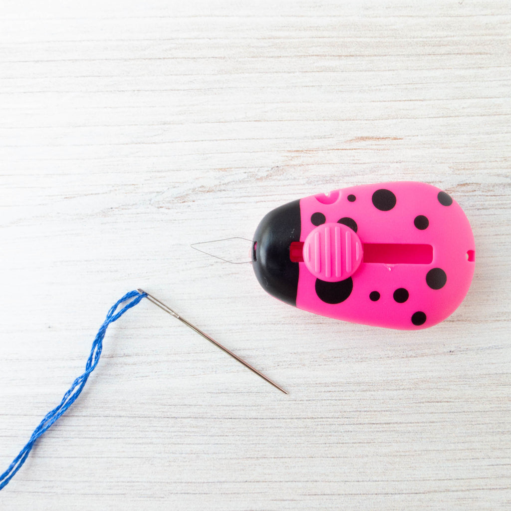 Needle Beetle, Needle Threader, Lighted Needle Threader, LED Light...