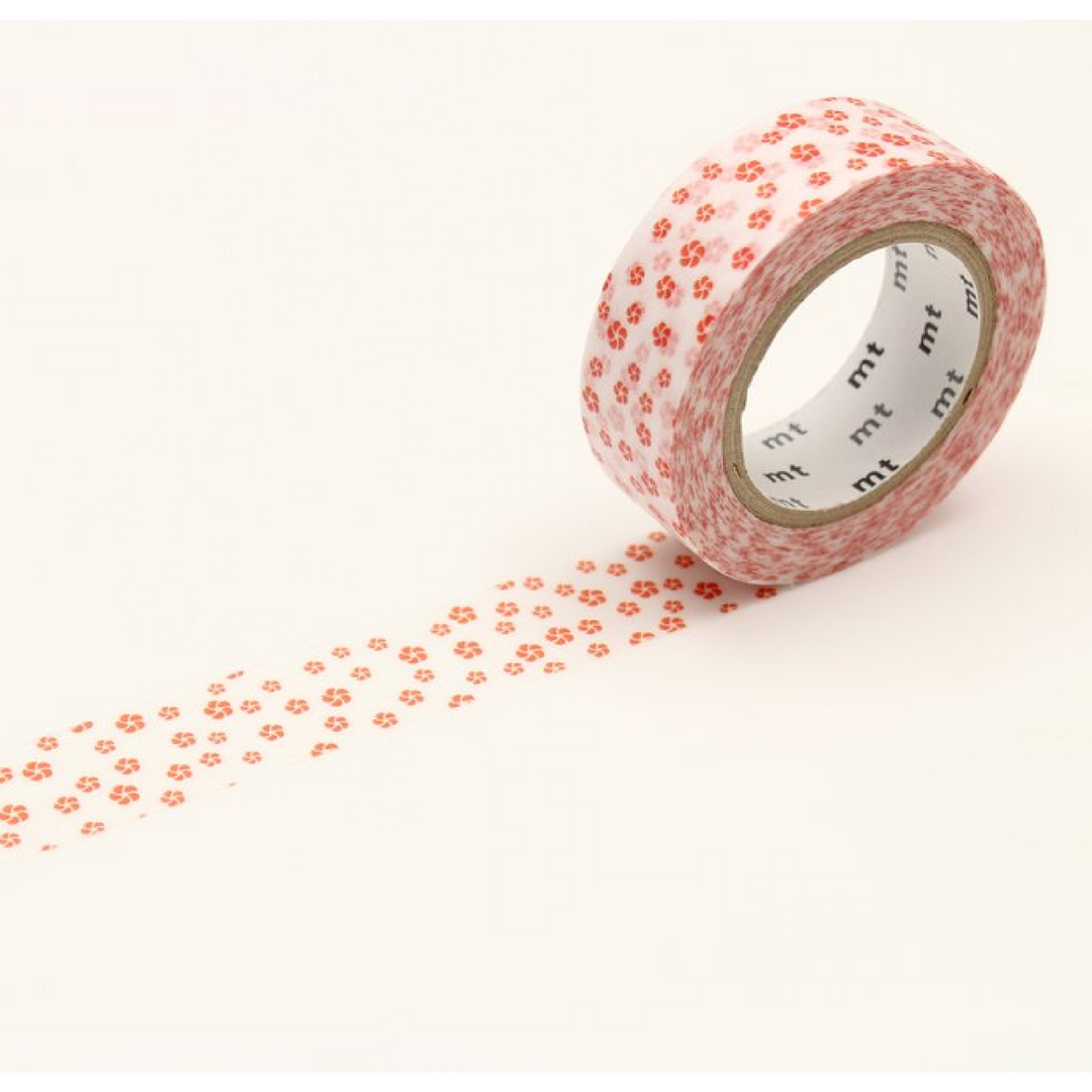 Nejiriume White Japanese Washi Tape