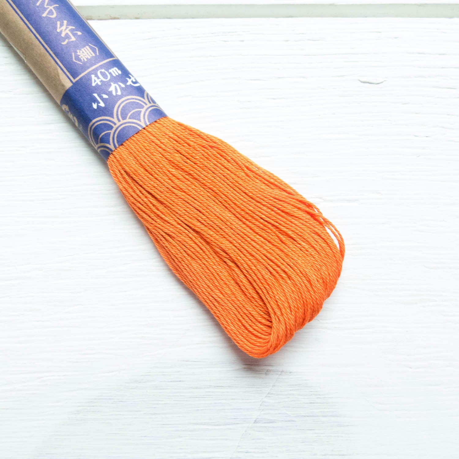 Thread Pumpkin Yokota Sashiko Thread - Pumpkin (#21) – Snuggly Monkey