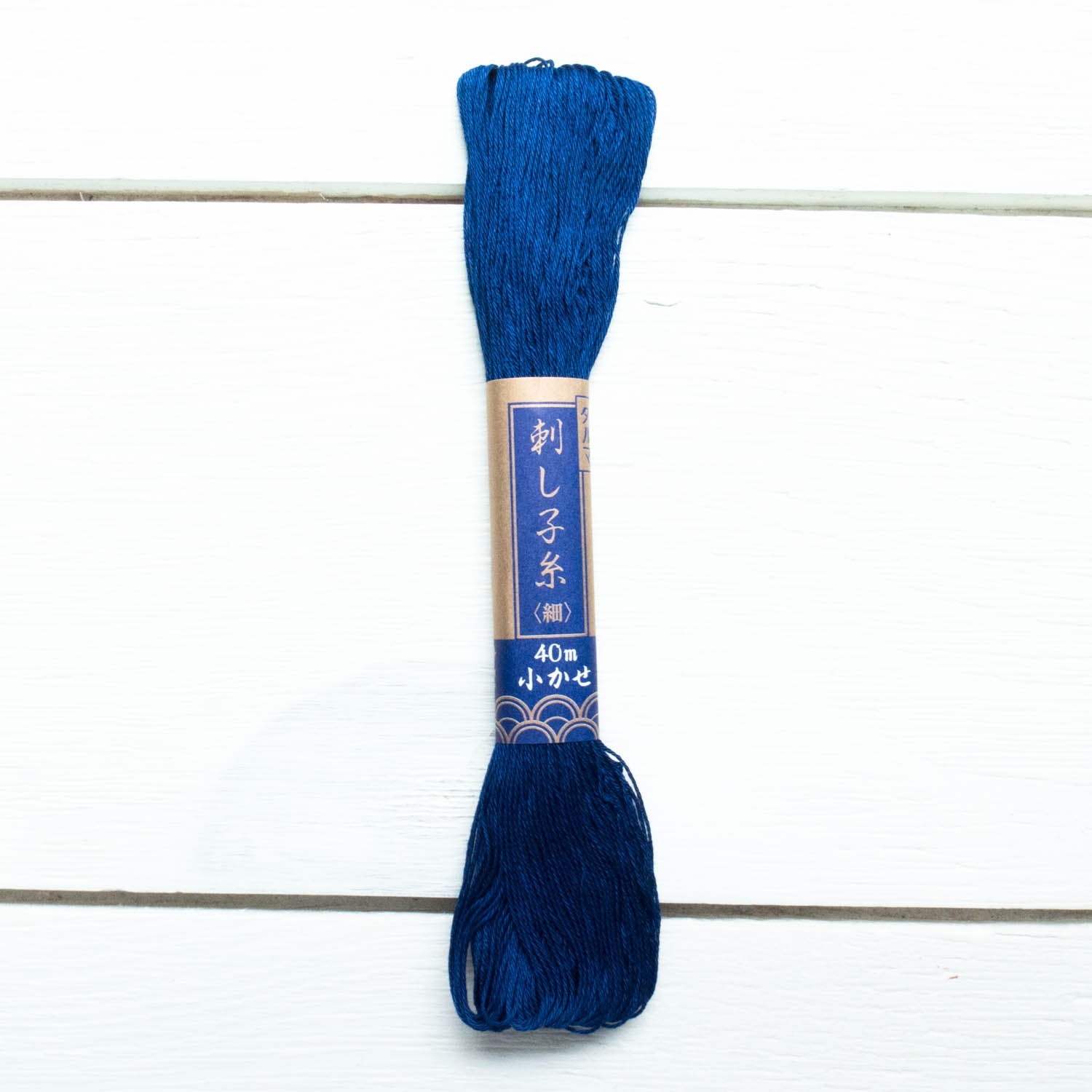 Yokota Sashiko Thread - Indigo (#6) – Snuggly Monkey