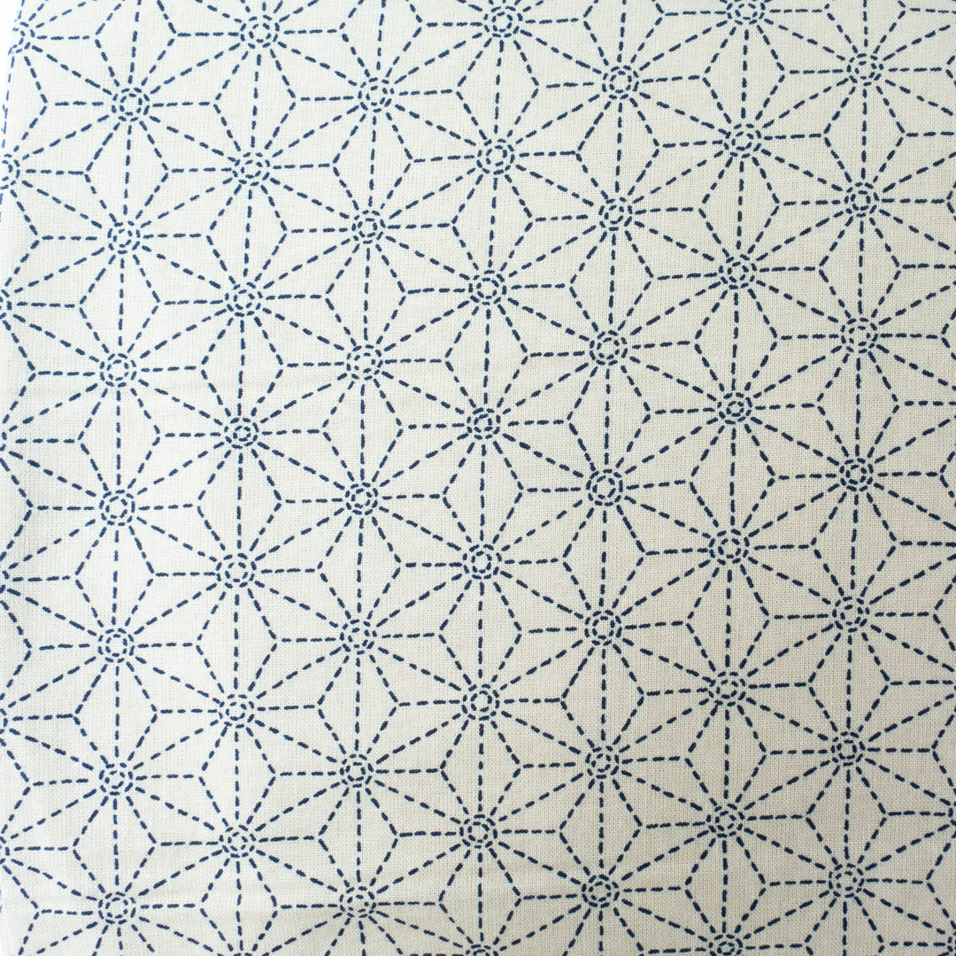 Sevenberry Kasuri : Asa No Ha Navy Stitching (SK20D32)