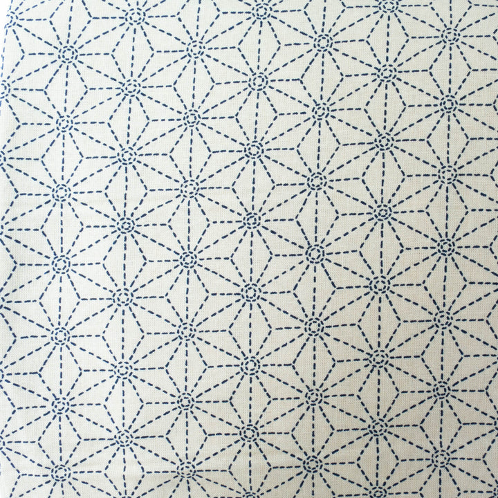 Sevenberry Kasuri : Asa No Ha Navy Stitching (SK20D32)