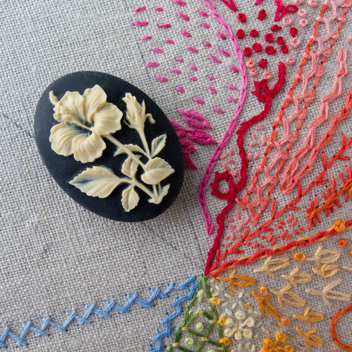 Hibiscus Flower Needle Minder