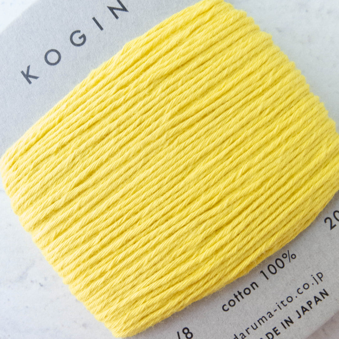 Daruma Kogin Sashiko Thread - Yellow (no. 9)