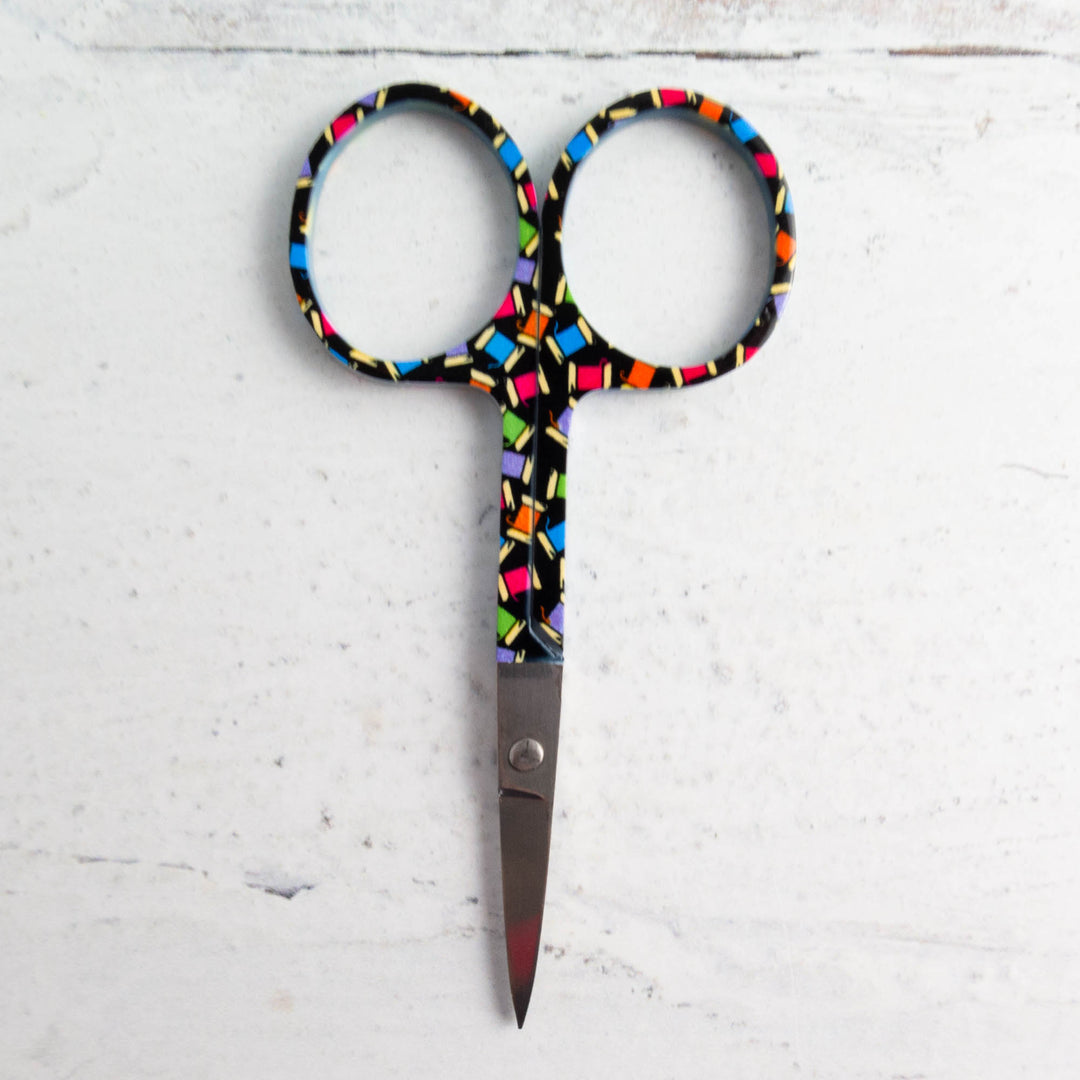 Thread Spools Embroidery Scissors