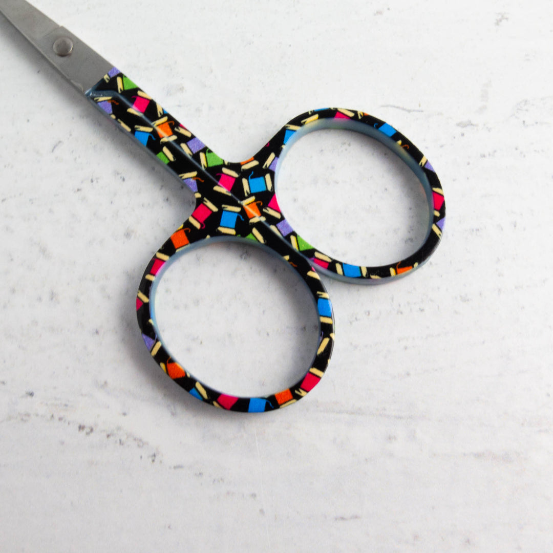 Thread Spools Embroidery Scissors