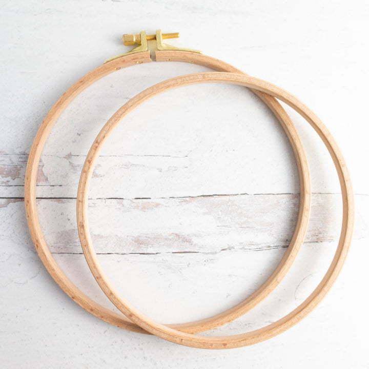 Hardwood Beech Embroidery Hoops (8mm deep)