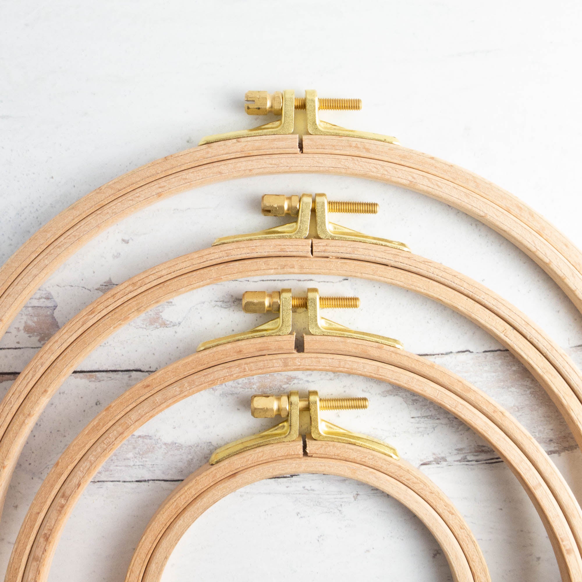 Hardwood Beech Embroidery Hoops (8mm deep) – Snuggly Monkey