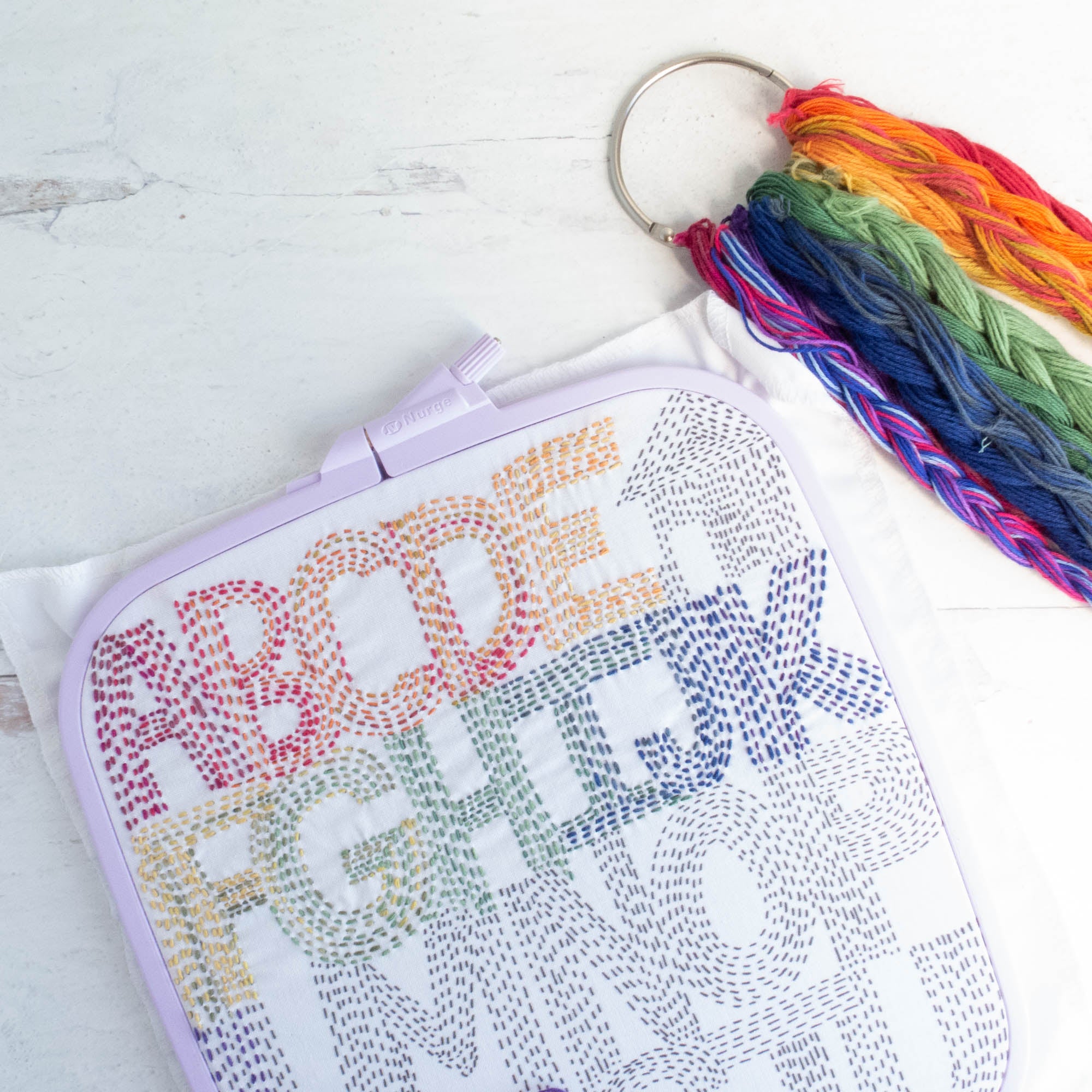 Square Plastic Embroidery Hoops – Snuggly Monkey