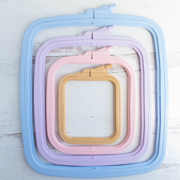 Square Plastic Embroidery Hoops