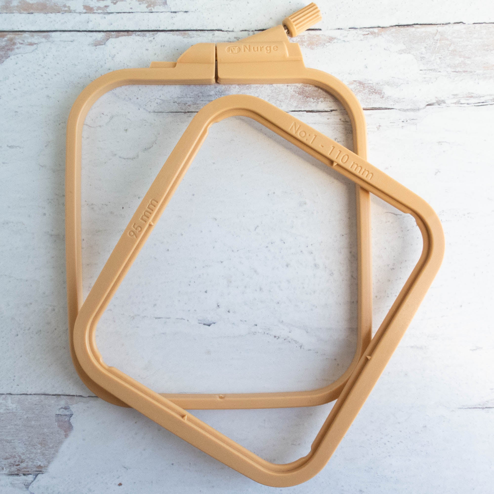 Square Plastic Embroidery Hoops – Snuggly Monkey