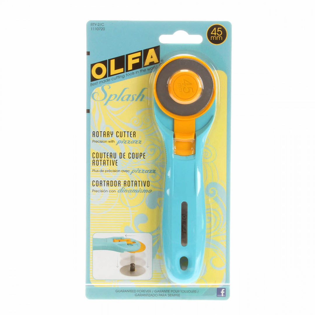 Olfa Splash Rotary Cutter - Teal – Snuggly Monkey