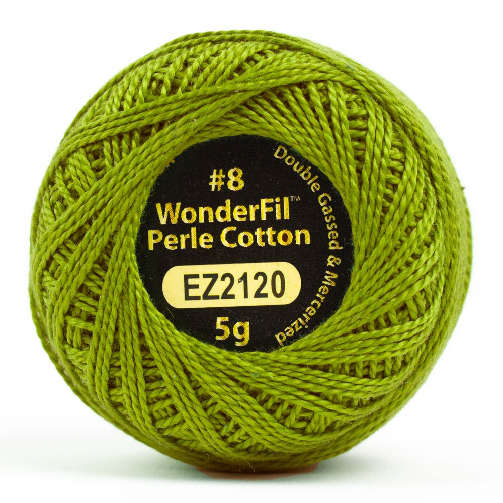 Alison Glass Wonderfil Perle Cotton - Olive (2120)