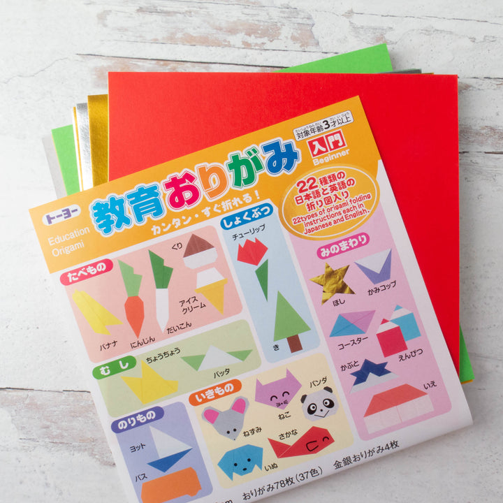 Toyo Beginner Origami Paper Pack