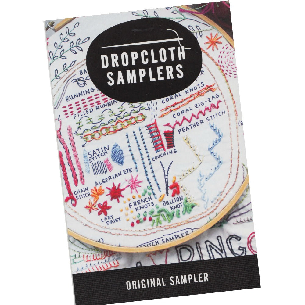 Dropcloth Embroidery Samplers :: Original Sampler Patterns - Snuggly Monkey