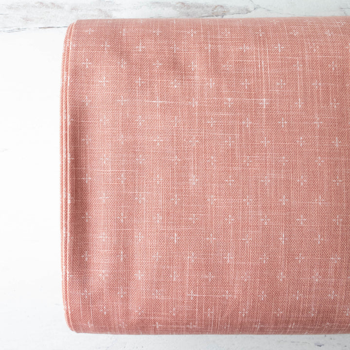 Heathered Cotton - Pink Plus Signs (SB3024)