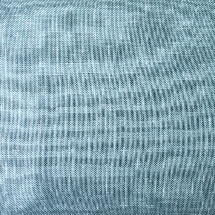 Sevenberry Heathered Cotton - Teal Plus Signs