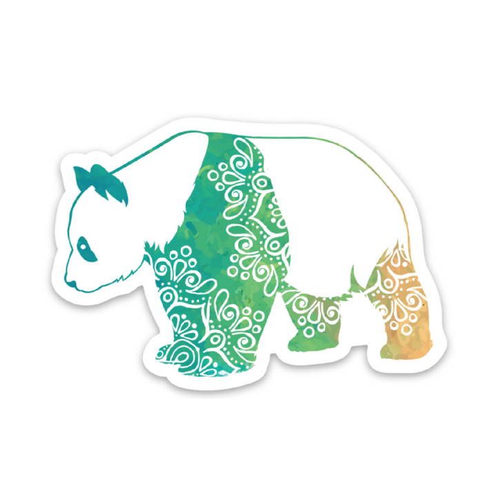 Panda Vinyl Sticker