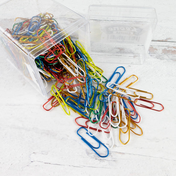 Metallic Paper Clips - Assorted Colors