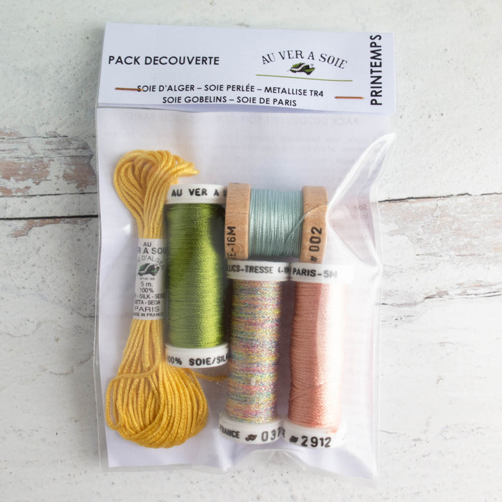 Au Ver a Soie Gobelin/Paris Thread Discovery Pack -Spring