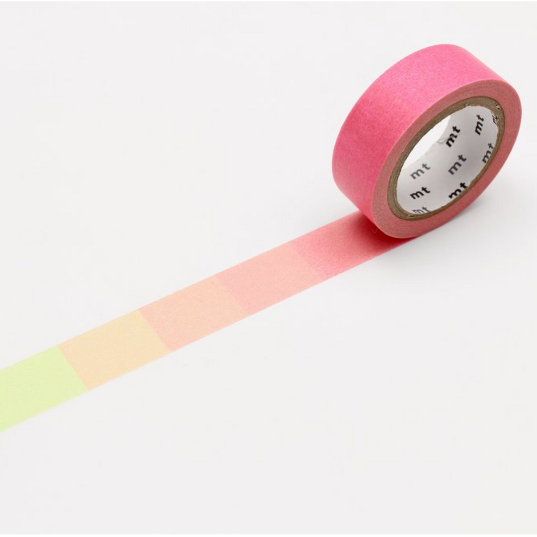 Pink Green Gradient Japanese Washi Tape – Snuggly Monkey