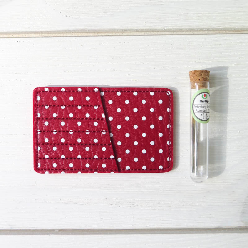 Polka Dot Needle Case Notions - Snuggly Monkey