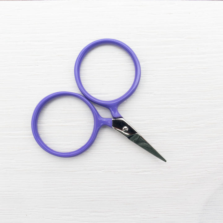 Modern Embroidery Scissors - Putford Purple Scissors - Snuggly Monkey