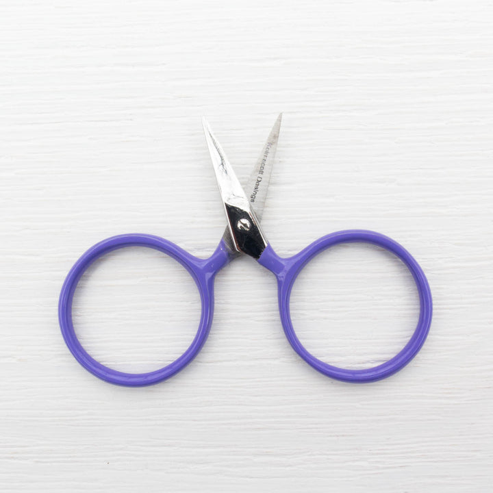 Modern Embroidery Scissors - Putford Purple Scissors - Snuggly Monkey