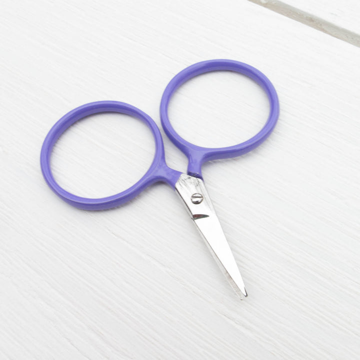 Modern Embroidery Scissors - Putford Purple Scissors - Snuggly Monkey