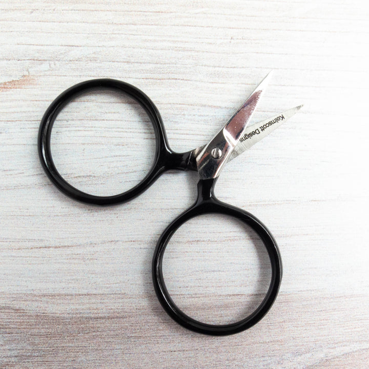 Modern Embroidery Scissors - Putford Black Scissors - Snuggly Monkey