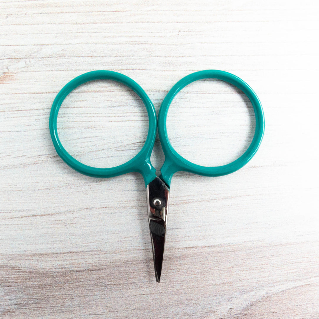 Modern Embroidery Scissors - Putford Green Scissors - Snuggly Monkey